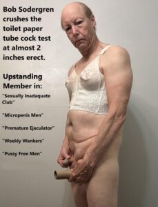 Bob Sodergren shows off his massive cock 